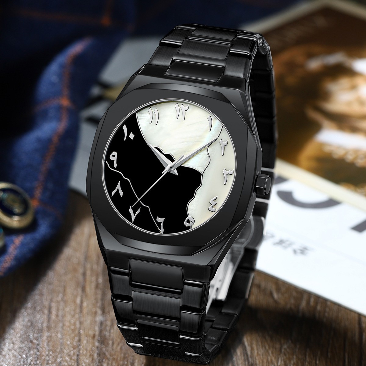 Smartwatch Trending Watches For Men - 남성용 시계 비즈니스 트렌드 스테인리스 스트랩