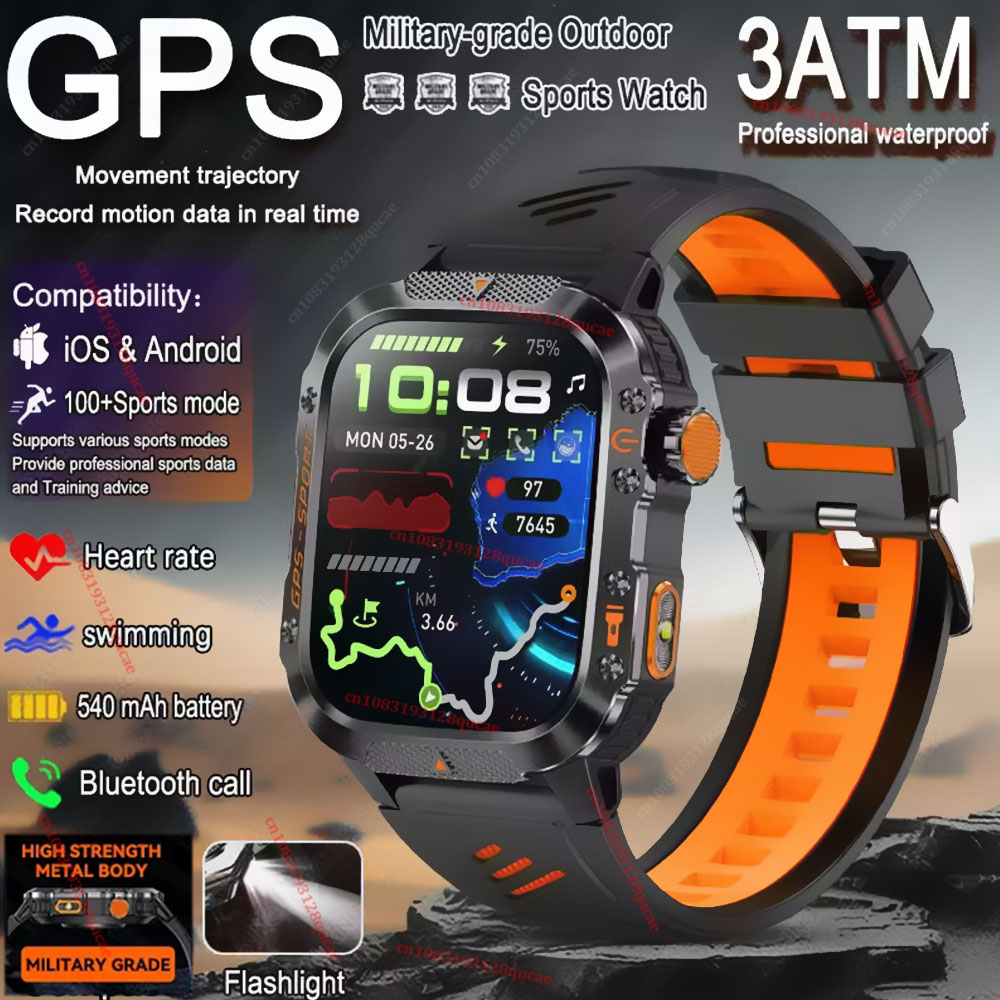 Watch Display Pillow - 2026 밀리터리 아웃도어 스마트워치 남성용 GPS