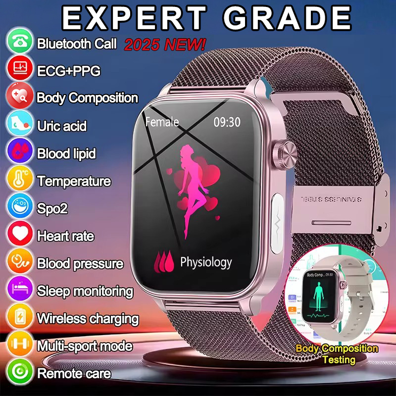 Smartwatch New Watches For Women - 2025 새로운 ECG + PPG 모니터링