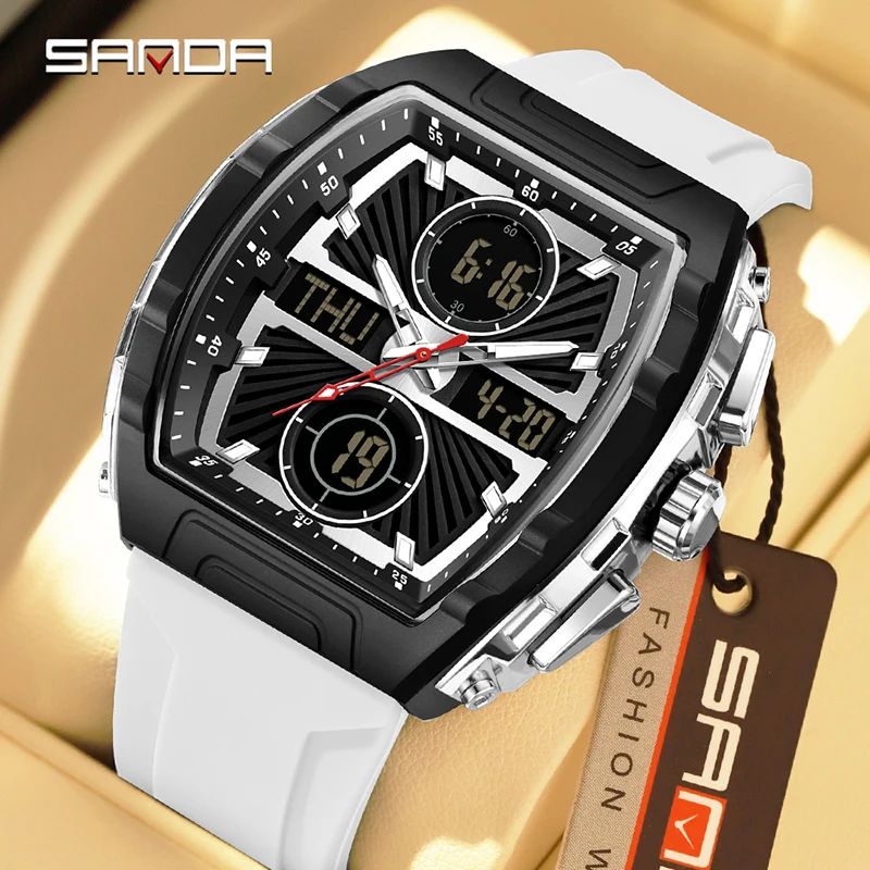 Smartwatch Trending Watches For Men - SANDA 패션 트렌드 남성용 시계 대형