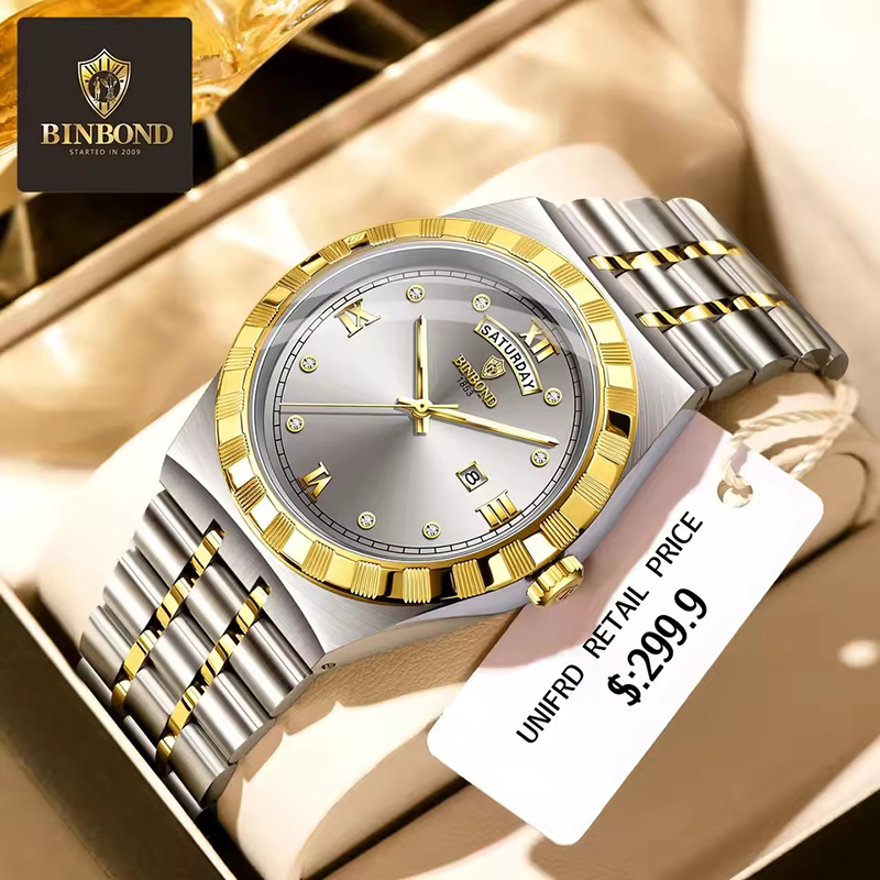 Smartwatch Trending Watches For Men - 빈본드 남성용 시계 패션 트렌드 야광