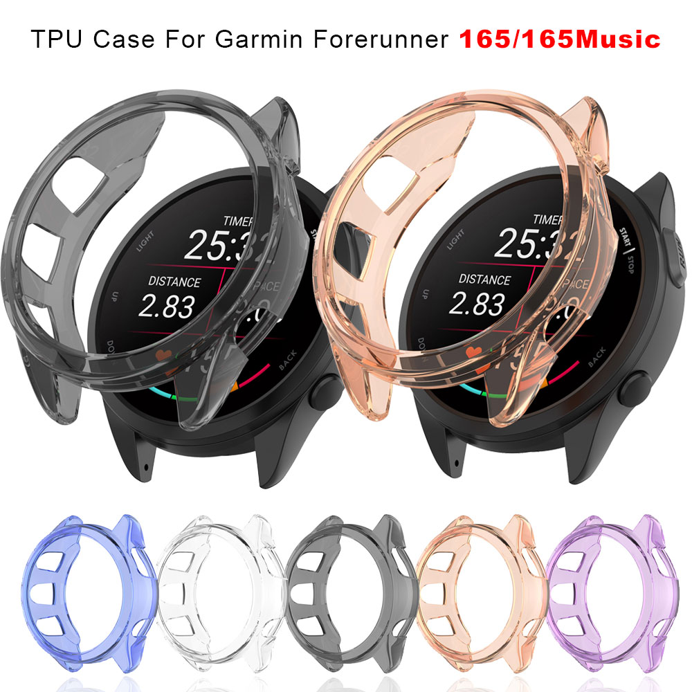 Smartwatch English - Garmin Forerunner 165 용 TPU 소프트