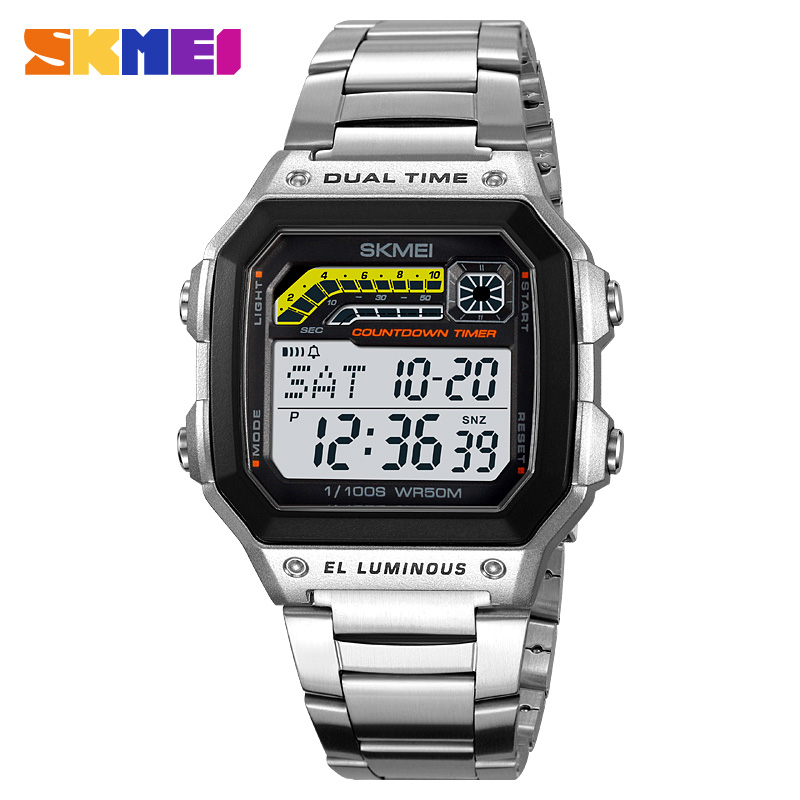 Tide Watch Surf - SKMEI 2307 남성용 럭셔리 방수 디지털