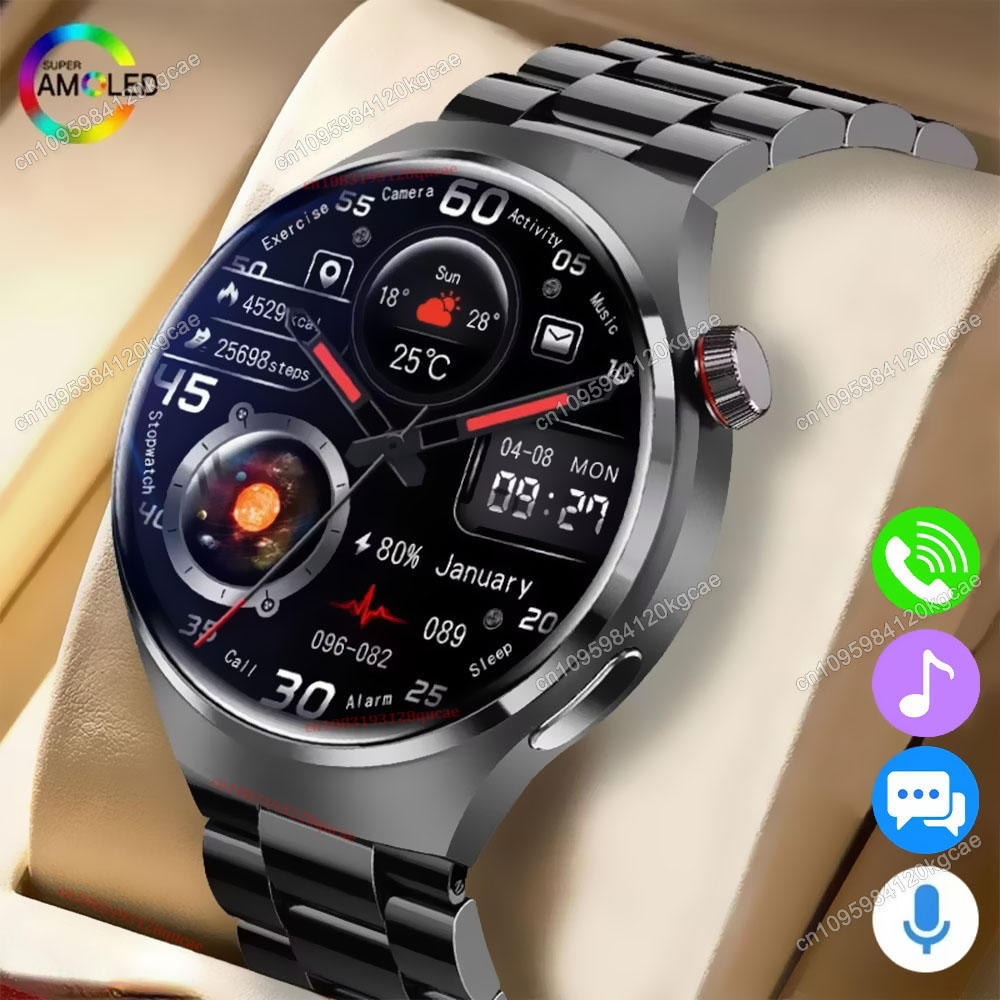 Watch Display Pillow - 2026 신형 남성용 스마트워치 1.5인치 HD