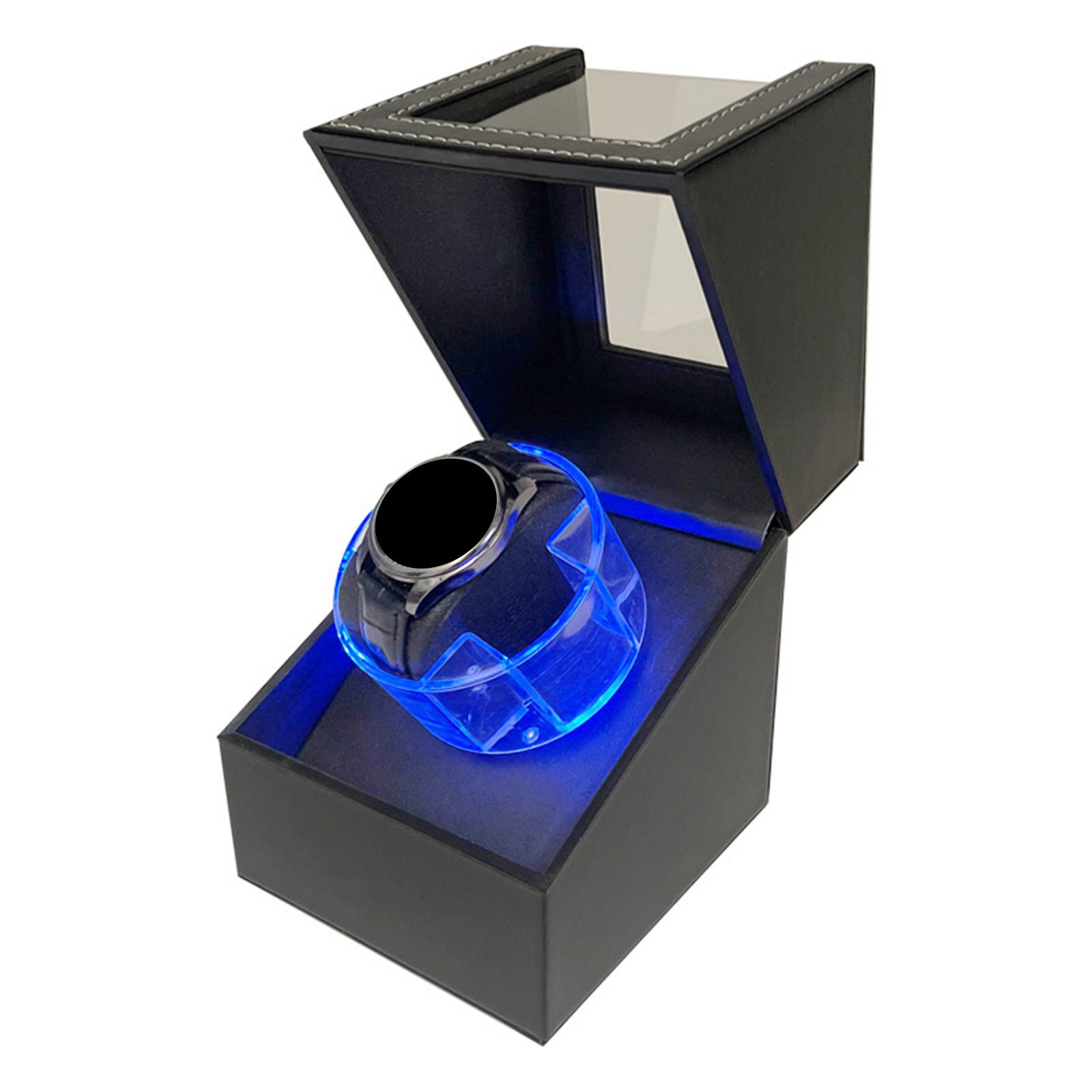 Watch Winder Single - 조용한 모터가 장착된 단일 시계 와인더