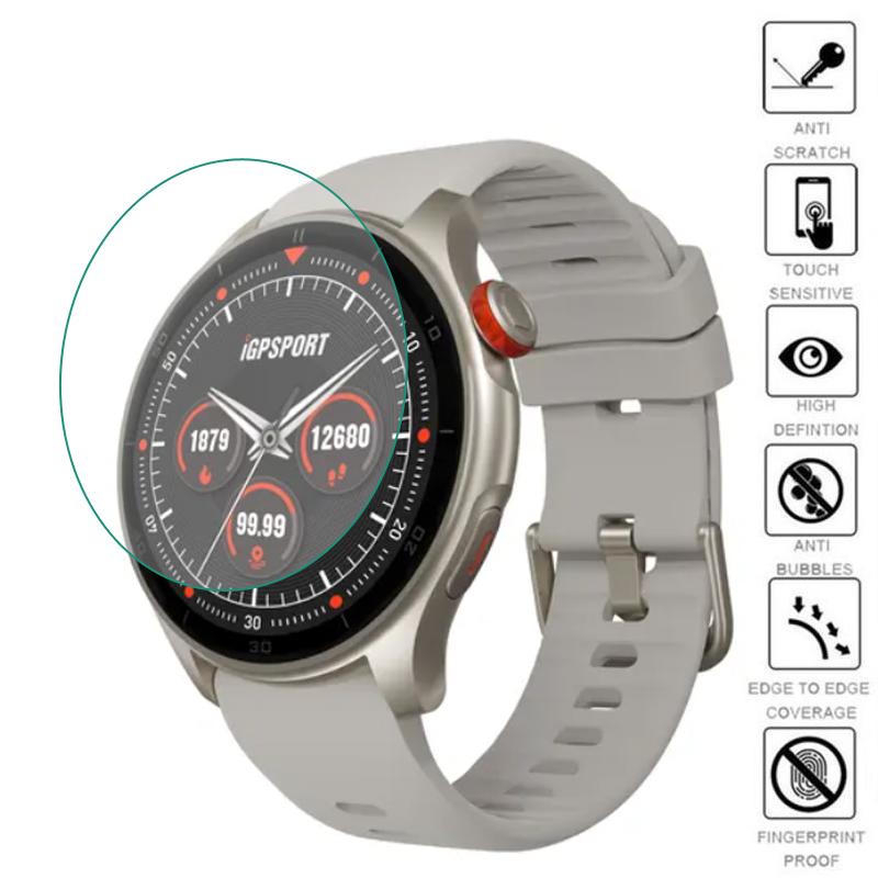 Smartwatch English - 5pcs TPU 소프트 Smartwatch iGPSPORT LW10