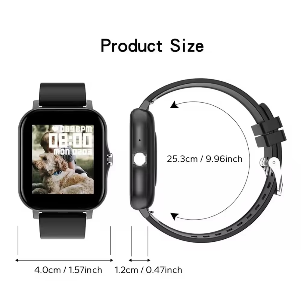 레노버 2026 새로운 풀 터치 스크린 스마트 워치 남 - Smartwatch New Watches For Women 리뷰 및 가격