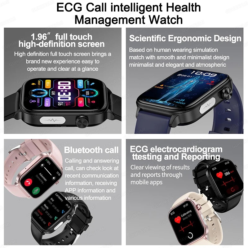 2025년 신제품 XIAOM1 ECG+PPG 혈중 지방 - Smartwatch New Watches For Women 리뷰 및 가격