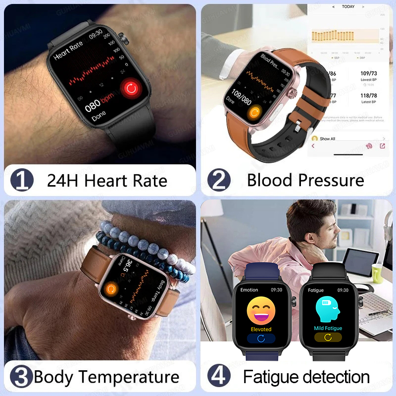 2025년 신제품 XIAOM1 ECG+PPG 혈중 지방 - Smartwatch New Watches For Women 리뷰 및 가격