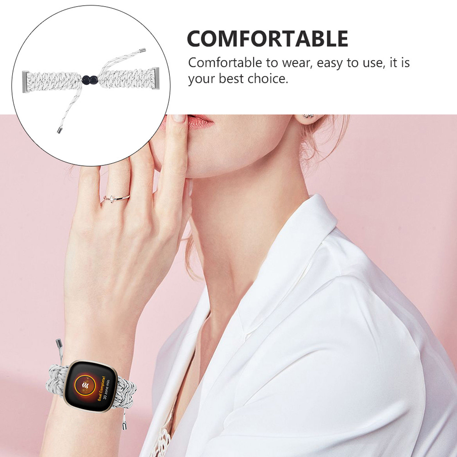 프리미엄 수제 스마트워치 밴드 (남녀공용) 퀵 릴리즈  - Smartwatch Premium Watches For Women 리뷰 및 가격