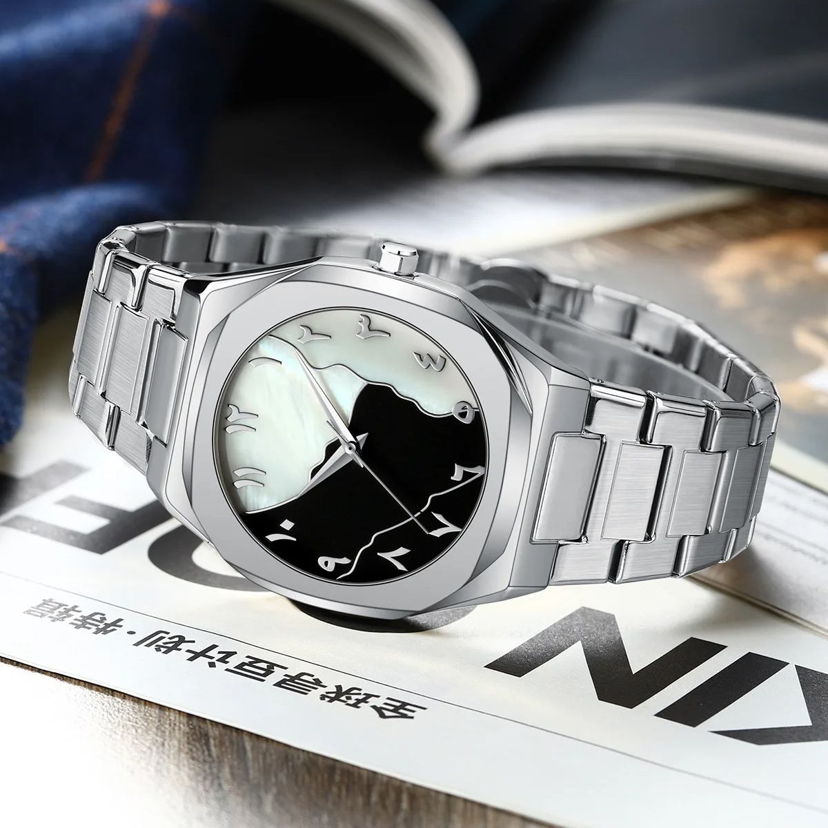 남성용 시계 비즈니스 트렌드 스테인리스 스트랩 방수 쿼 - Smartwatch Trending Watches For Men 리뷰 및 가격