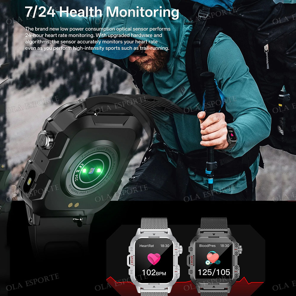 2026 새로운 견고한 군용 GPS 스마트 시계 남성  - Watch Display Pillow 리뷰 및 가격