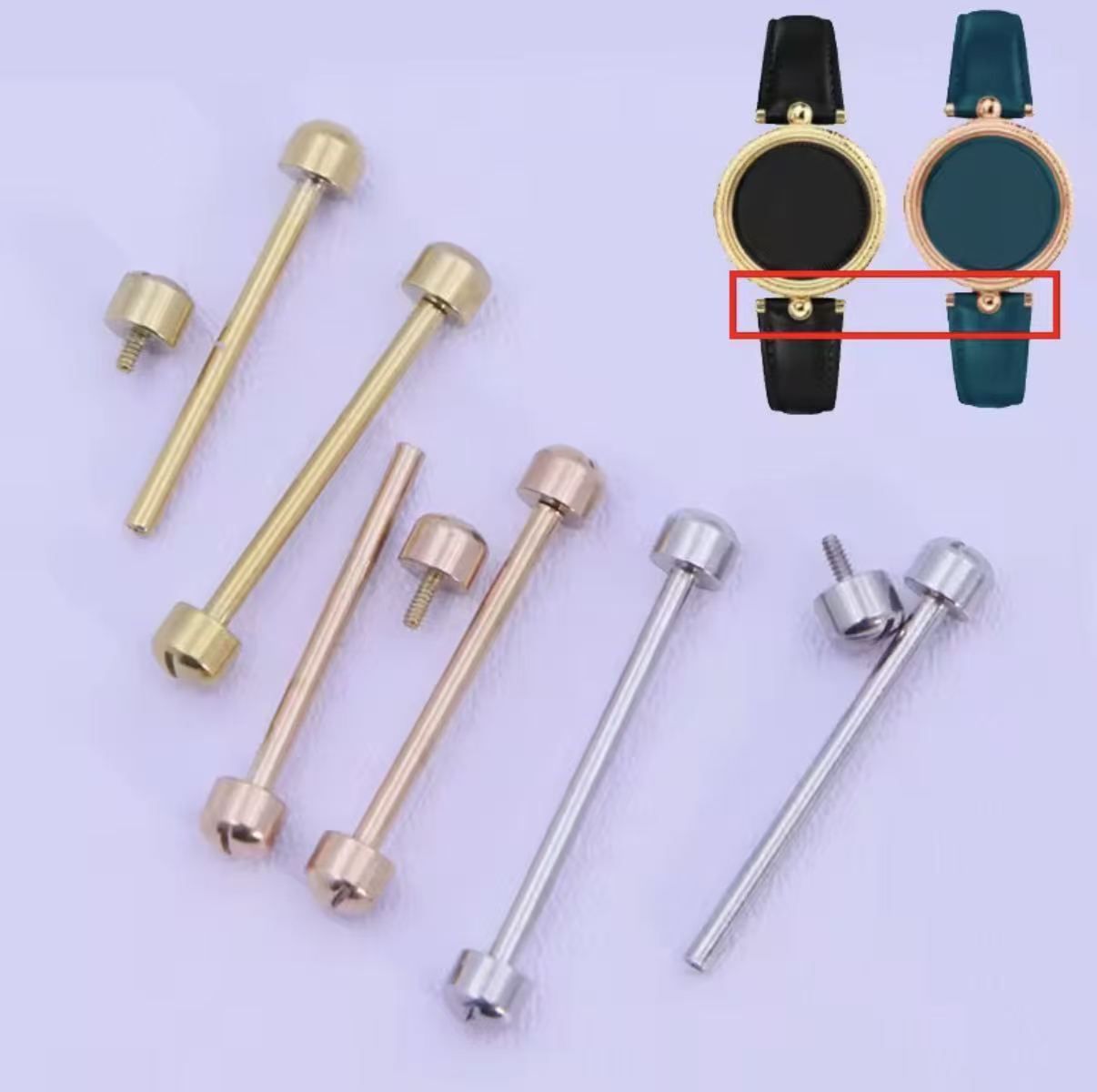 가죽 시계줄용 시계 스크류 튜브 로드 스프링 바, 스크 - Watch Tool Repair Kit 리뷰 및 가격