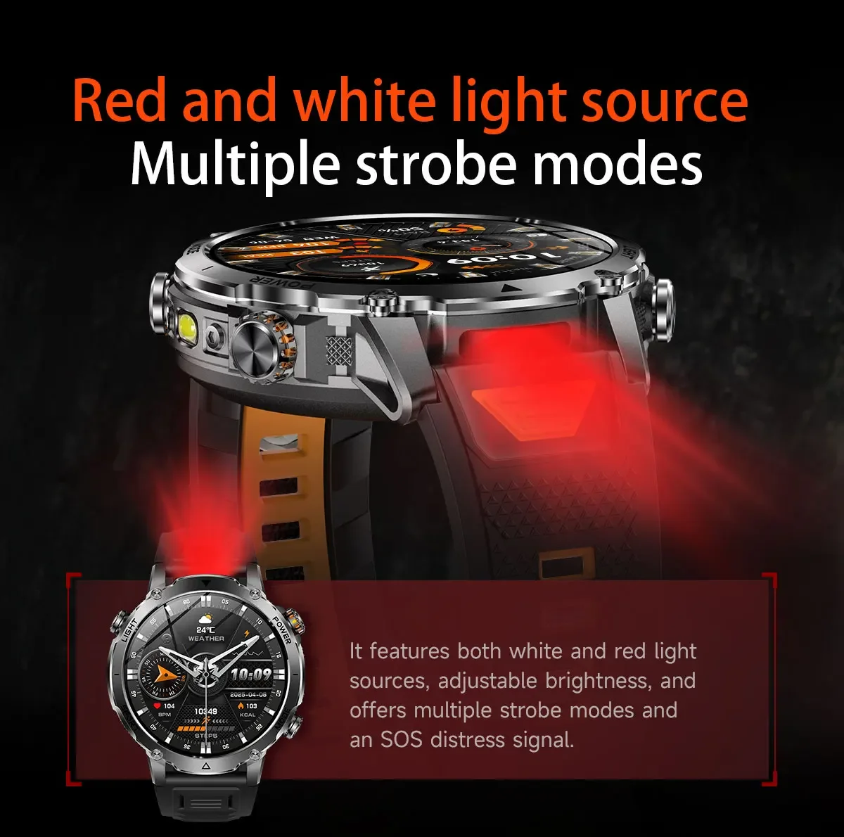 브랜드+1400mAh 대용량 배터리 스마트워치 남성용  - Smartwatch Branded Watches For Men 리뷰 및 가격