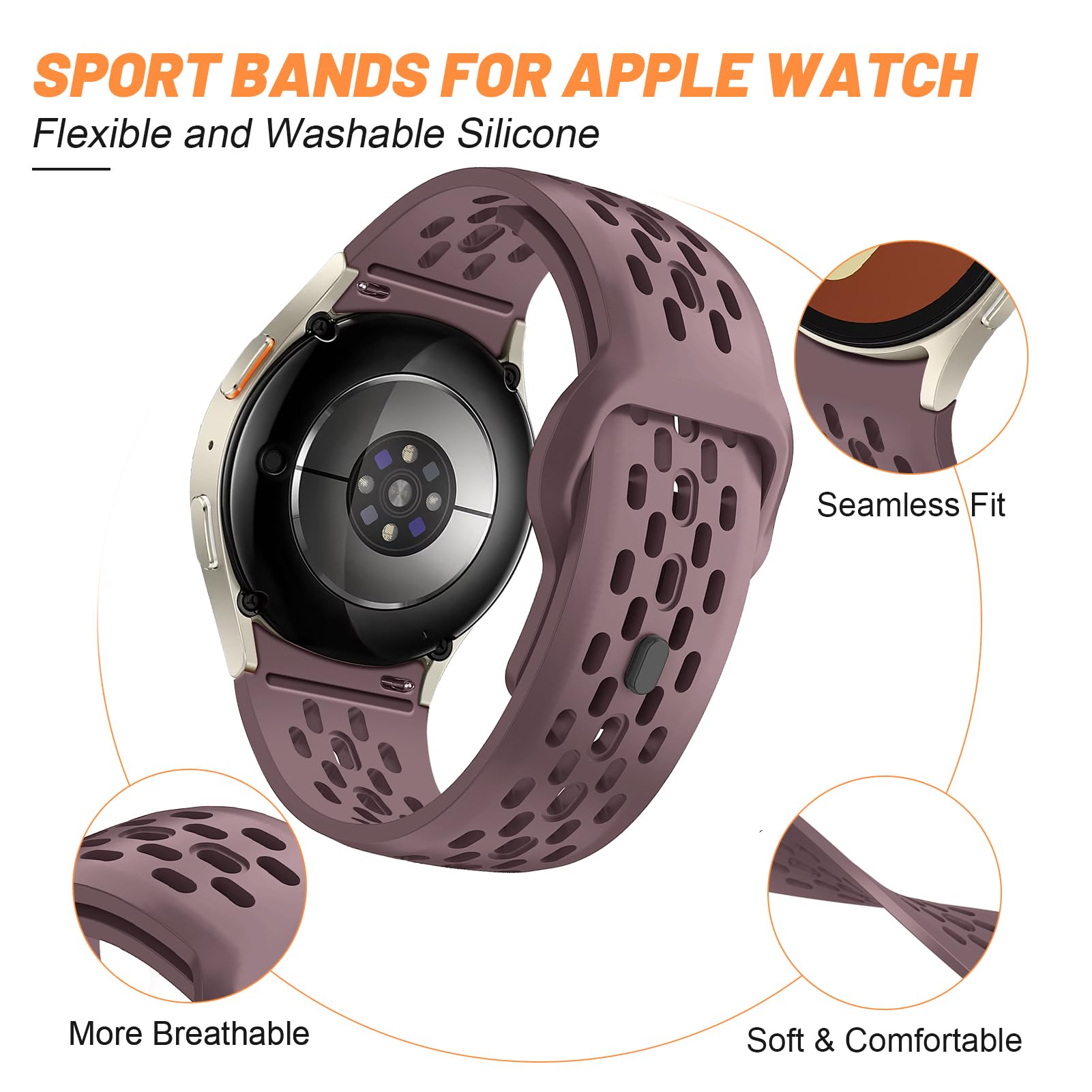 삼성 갤럭시 워치 7 FE 44mm 40mm용 스트랩, - Smartwatch Samsung Watches For Women 리뷰 및 가격