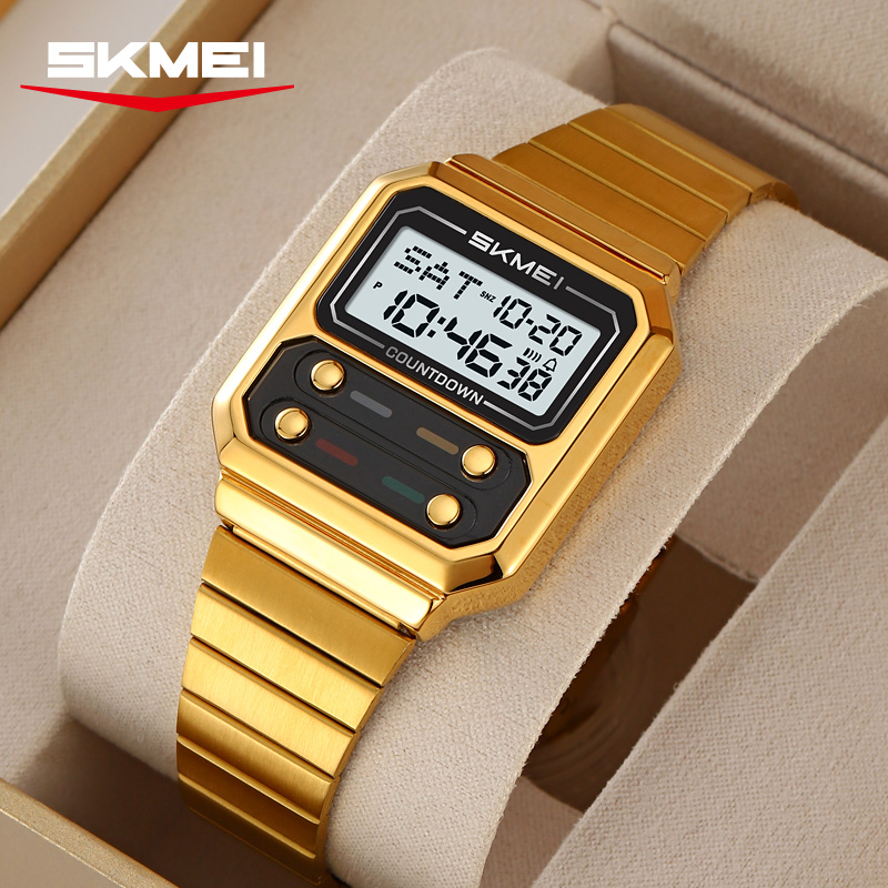 SKMEI 2448 비즈니스 남성용 레트로 럭셔리 디지 - Tide Watch Surf 리뷰 및 가격