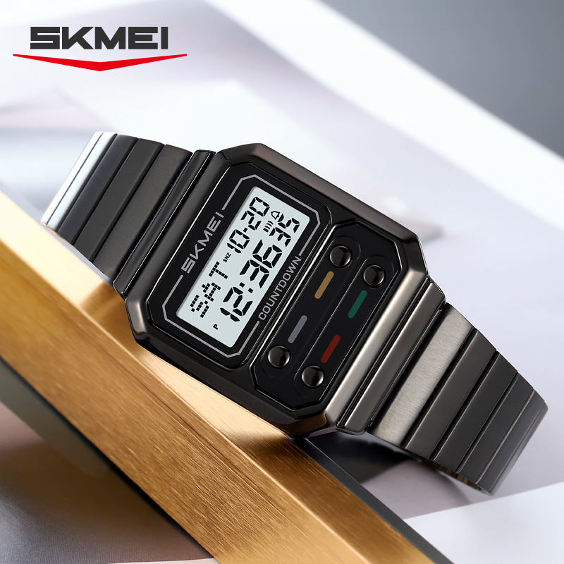 SKMEI 2448 비즈니스 남성용 레트로 럭셔리 디지 - Tide Watch Surf 리뷰 및 가격