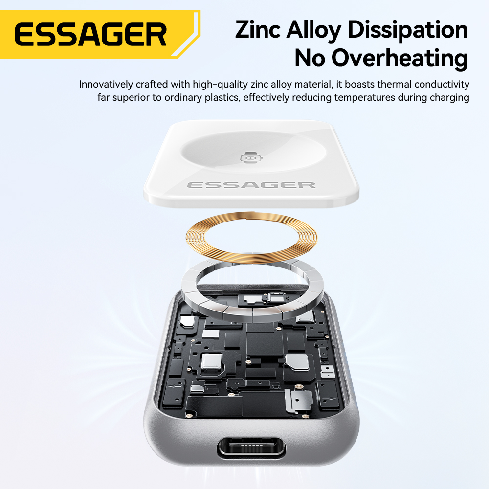 애플워치 시리즈 9 8 7 6 SE용 에사저 5W 마그 - Smartwatch Watches For Iphone 리뷰 및 가격