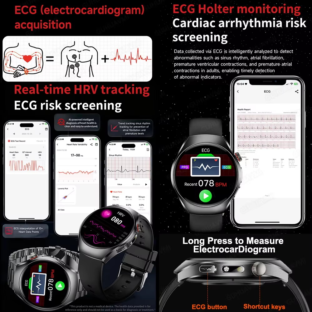 신제품 2026 업그레이드 건강 검사 스마트워치 ECG - Smartwatch Watches For Women Brands 리뷰 및 가격