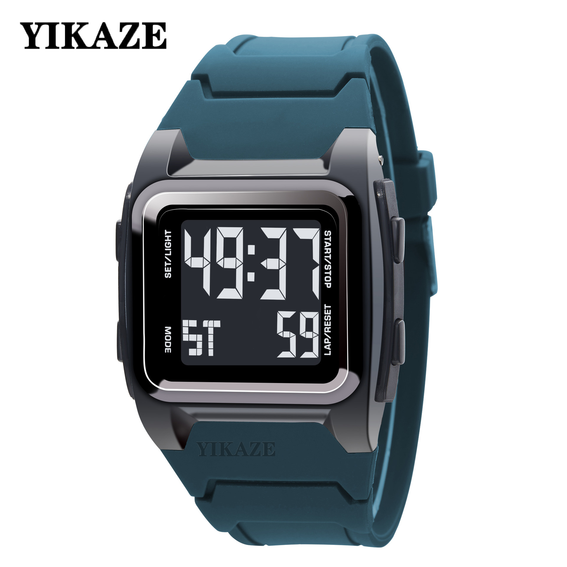 YIKAZE 남자 디지털 시계 50M 방수 남자 스포츠 - Tide Watch Surf 리뷰 및 가격