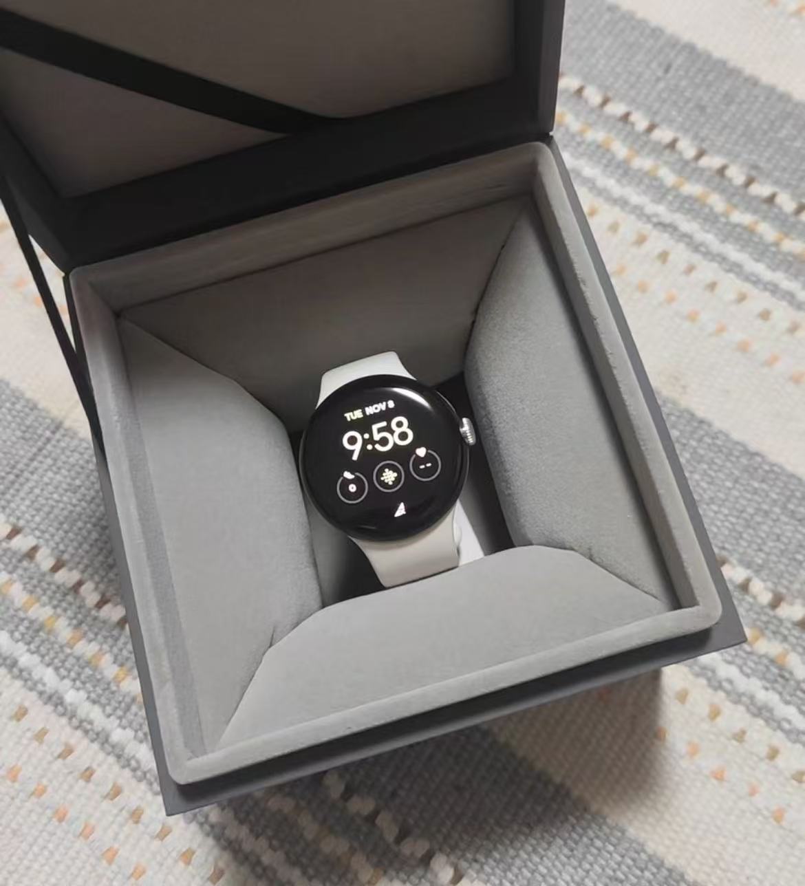 (원래 포장 없음) 구글 픽셀 워치 3 41mm 45m - Watch Esim 리뷰 및 가격