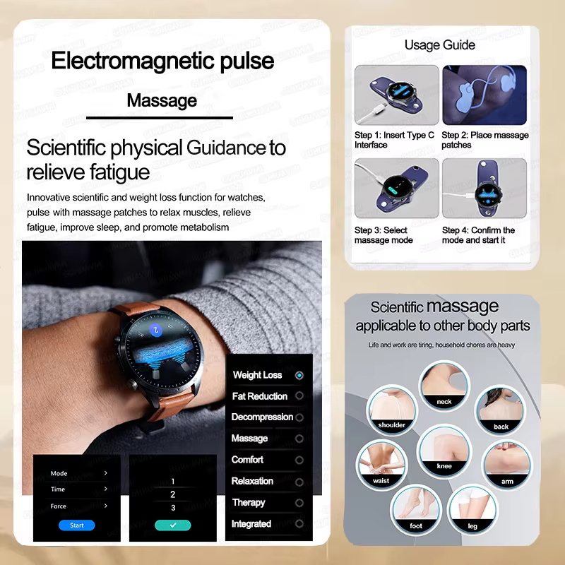 2026년형 최신 업그레이드 펄스 테라피 건강 검진 스 - Smartwatch Watches For Women Brands 리뷰 및 가격