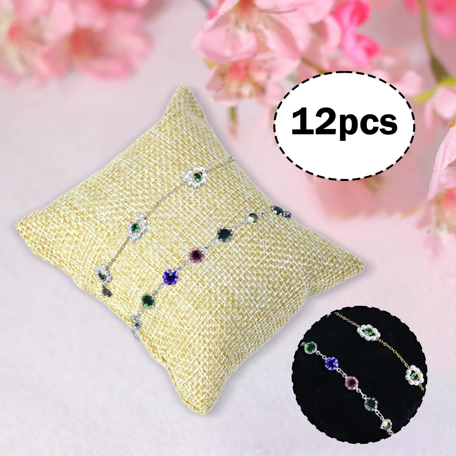 프리미엄 린넨 팔찌 시계 쿠션 보석 디스플레이 쿠션 시 - Watch Display Pillow 리뷰 및 가격