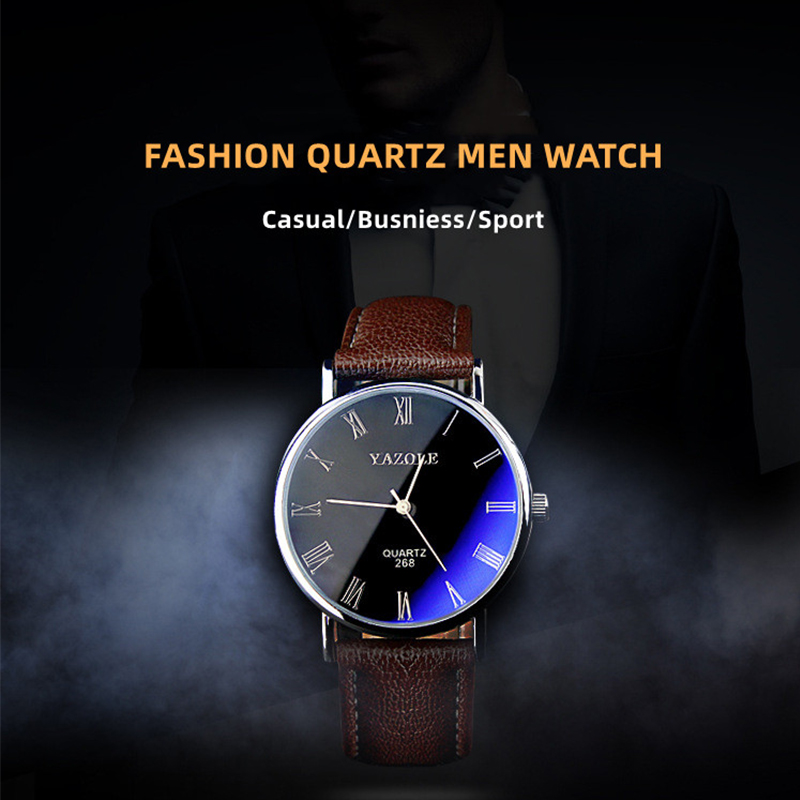 YAZOLE 남성용 미니멀리스트 쿼츠 시계 울트라 씬  - Smartwatch Branded Watches For Men 리뷰 및 가격
