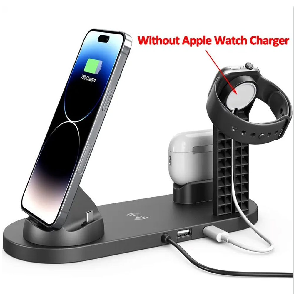30W 7 in 1 무선 충전 스탠드 패드 (아이폰 1 - Smartwatch Watches For Iphone 리뷰 및 가격