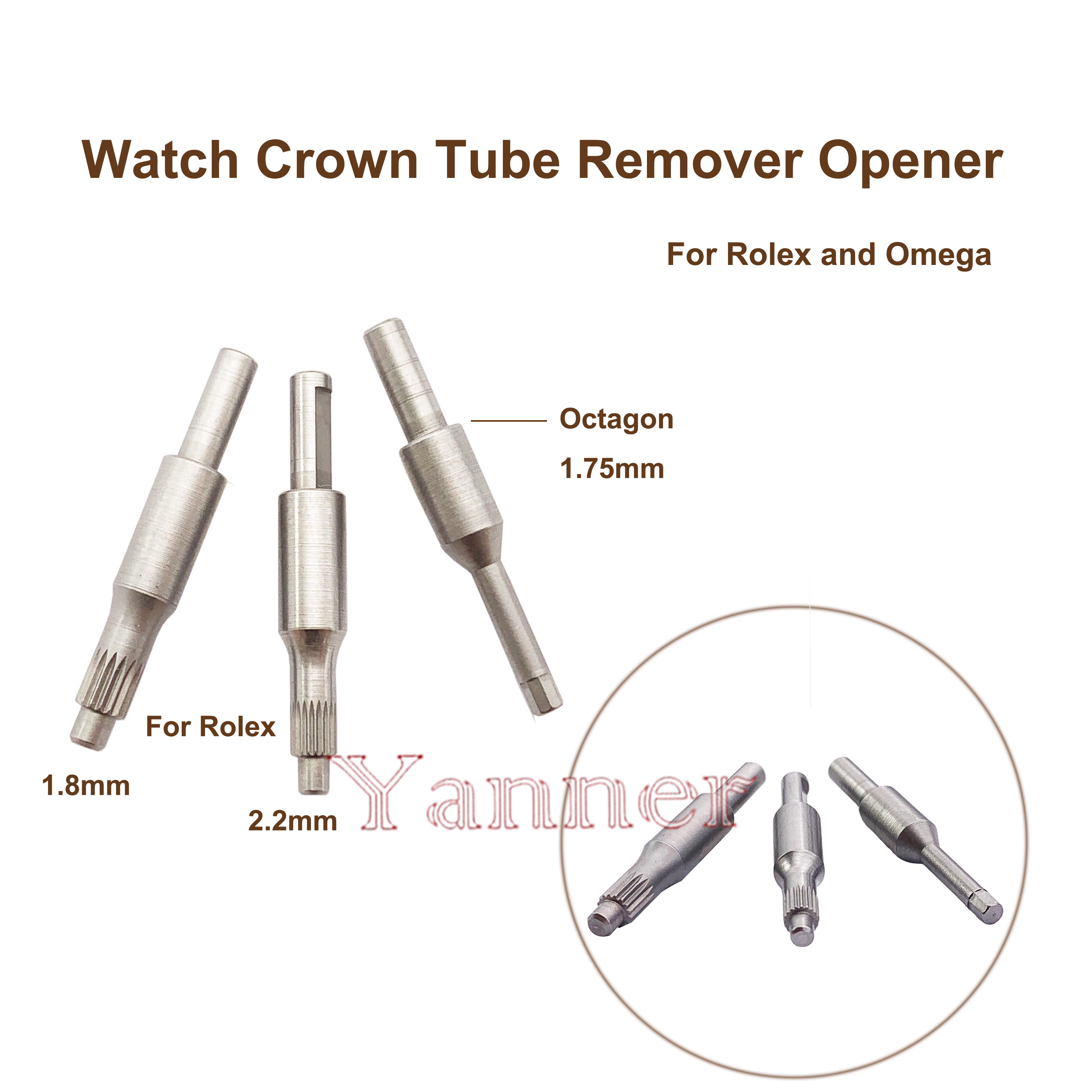 롤렉스 및 오메가 시계 수리 도구 키트, 시계 제작자용 - Watch Crown Pusher 리뷰 및 가격