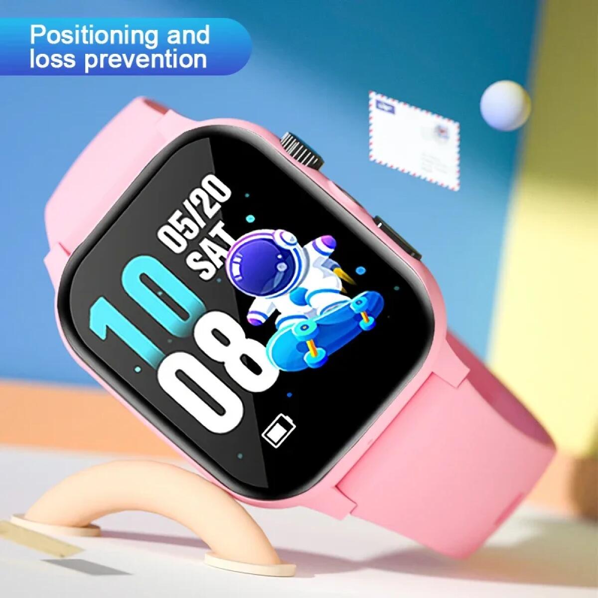 어린이 스마트 시계 4G 다기능 방수 SOS GPS 위 - Watch Display Pillow 리뷰 및 가격