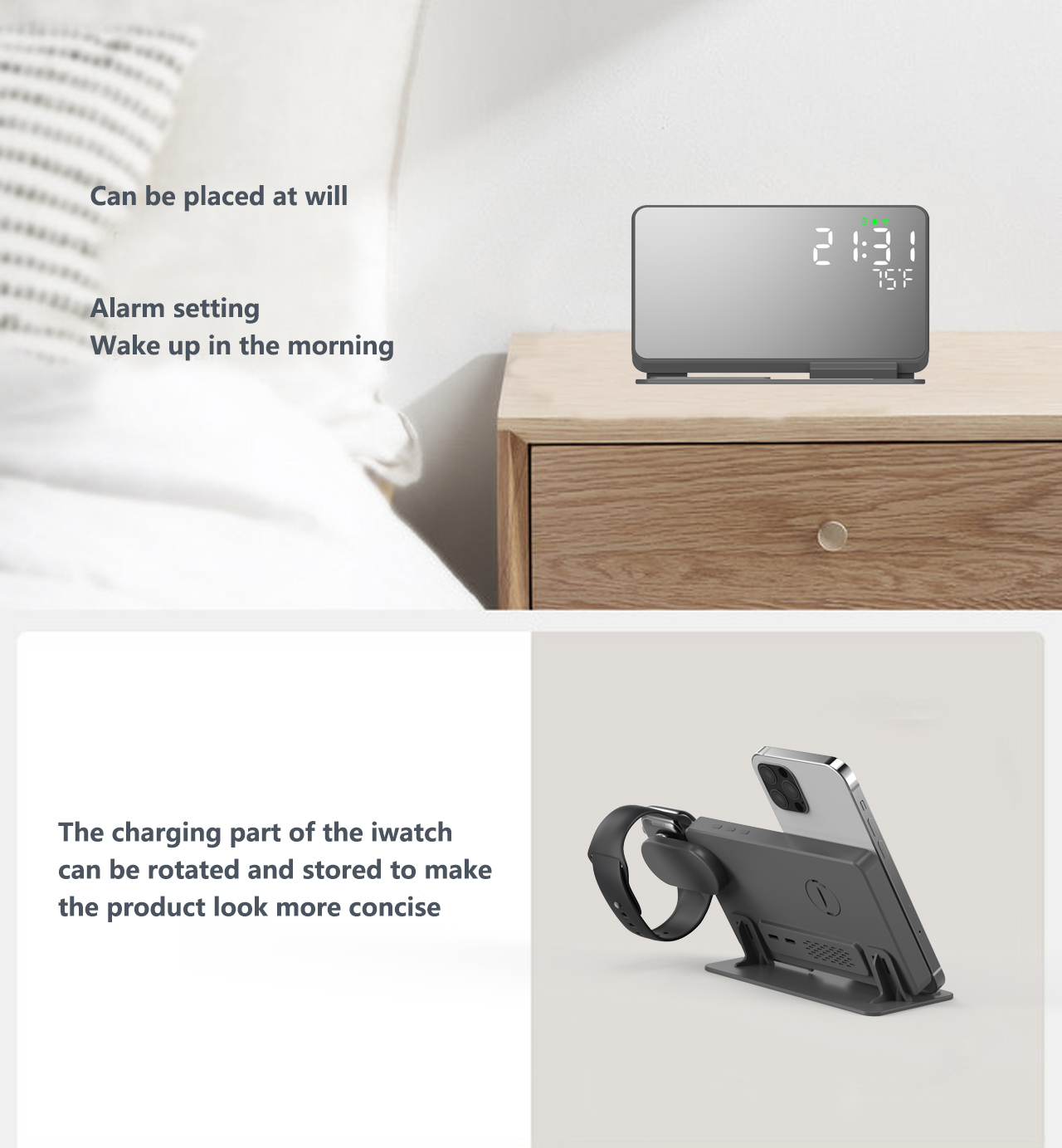 3 인 1 무선 충전기 아이폰 14 13 12 프로 애 - Smartwatch Watches For Iphone 리뷰 및 가격