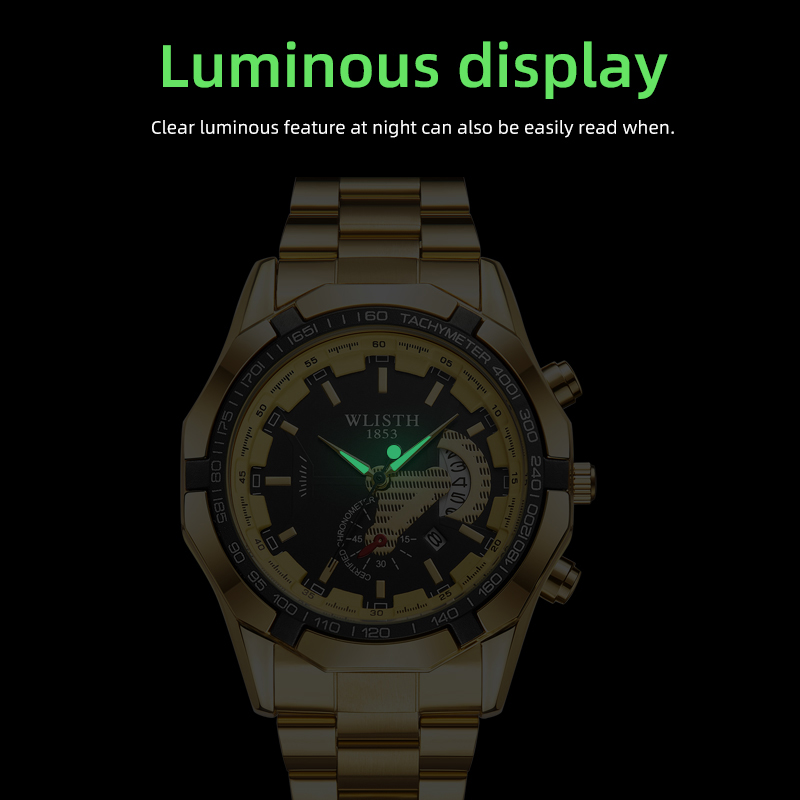 럭셔리 브랜드 남자 시계 방수 빛나는 날짜 스포츠 남자 - Smartwatch Branded Watches For Men 리뷰 및 가격