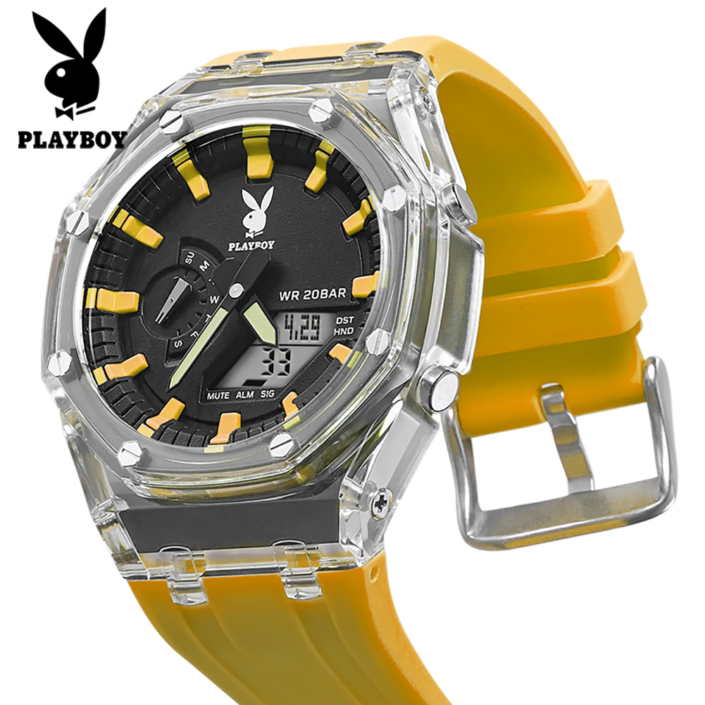 PLAYBOY 2066 브랜드 오리지널 전자 패셔너블  - Smartwatch Branded Watches For Men 리뷰 및 가격