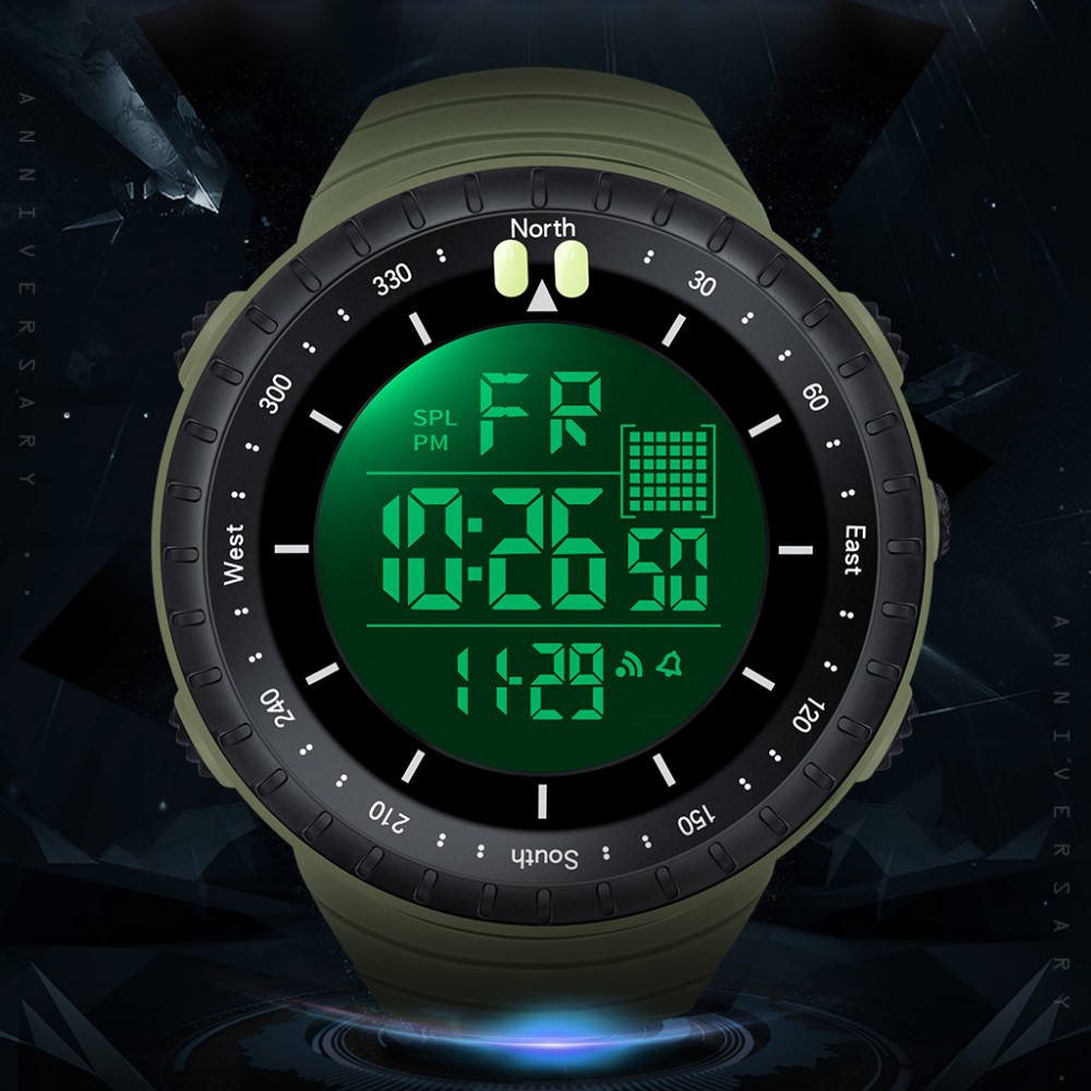 SYNOKE 남자를위한 야외 군사 디지털 시계 패션 레 - Tide Watch Surf 리뷰 및 가격