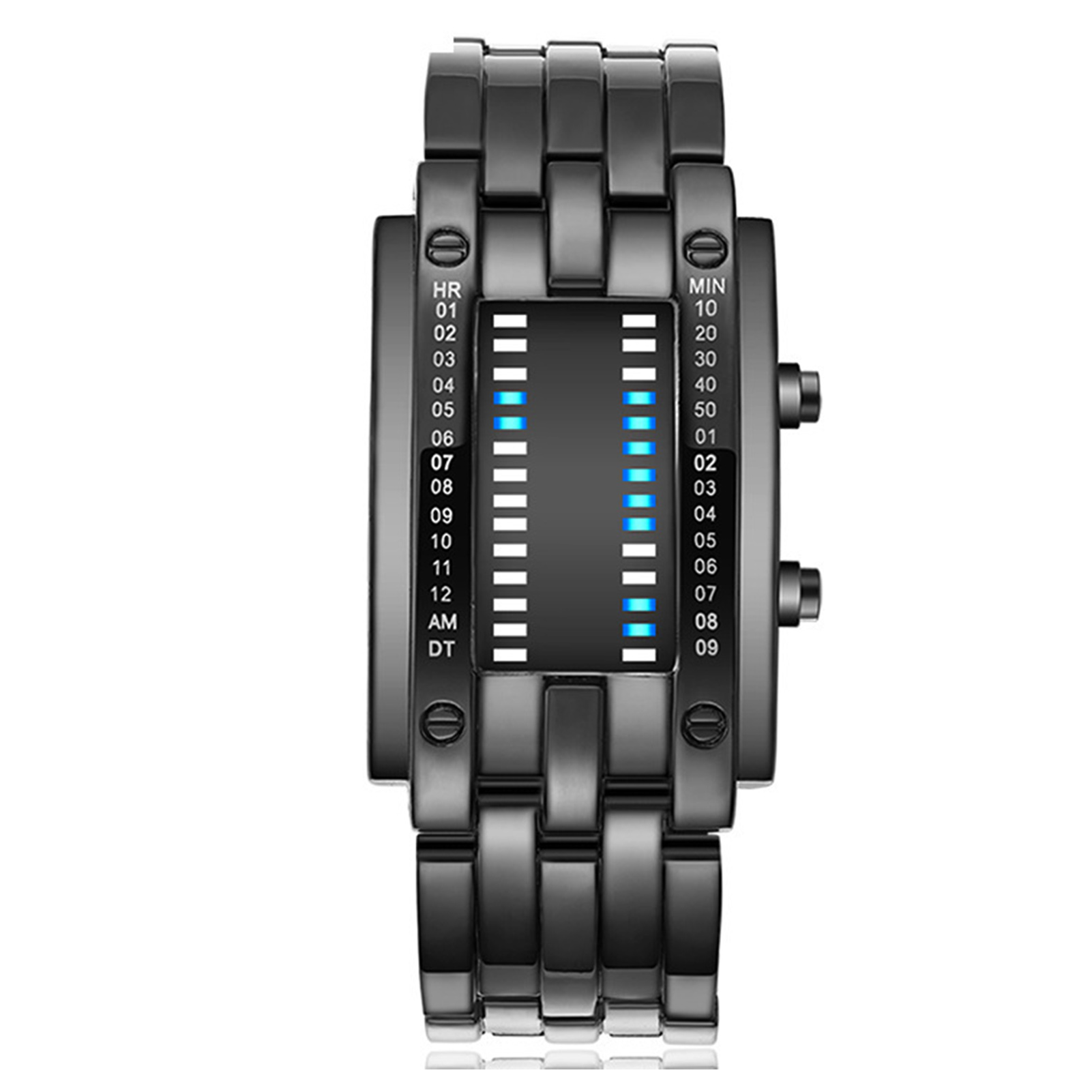 프리미엄 바이너리 매트릭스 블루 LED 디지털 전자 시 - Smartwatch Premium Watches For Women 리뷰 및 가격