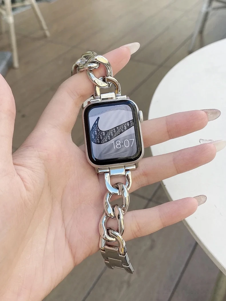 애플워치 9 8 7 6 SE 5 4 프리미엄 메탈 시계 - Smartwatch Premium Watches For Women 리뷰 및 가격