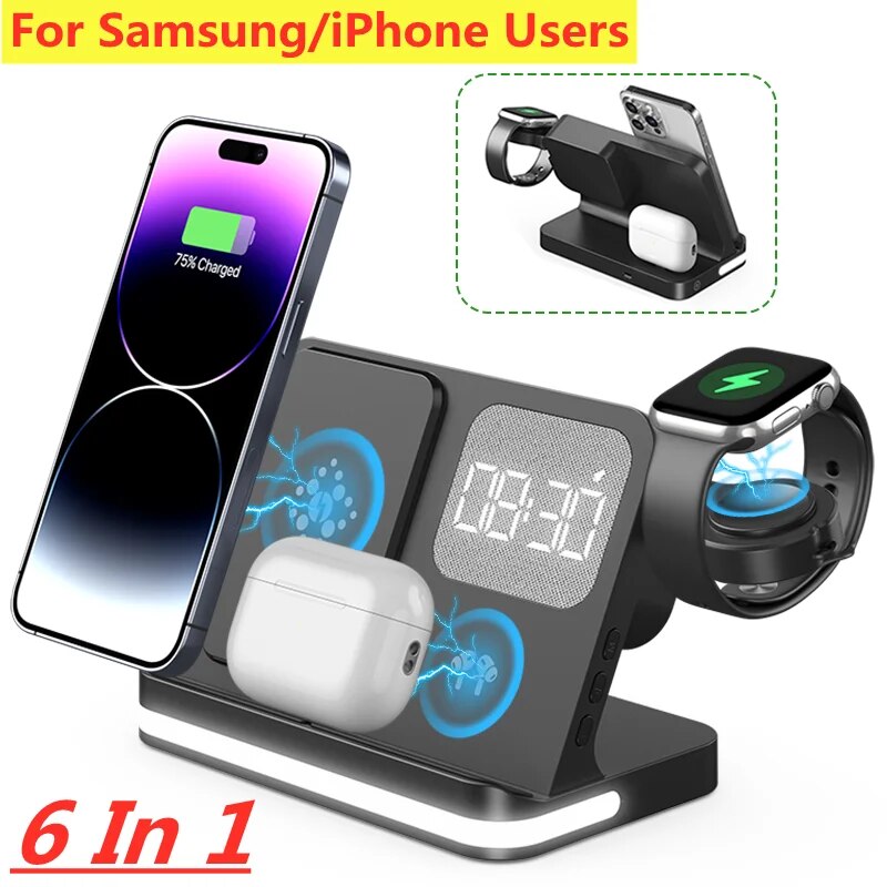 무선 충전기 스탠드, 아이폰 15, 14, 삼성 S23 - Smartwatch Watches For Iphone 리뷰 및 가격