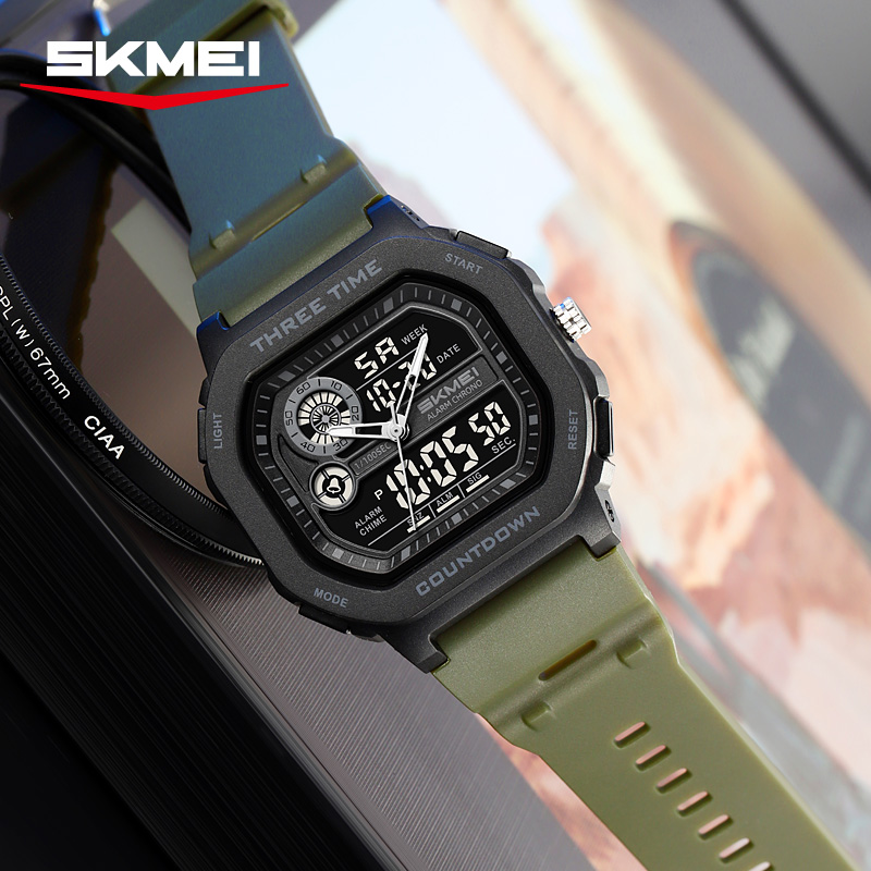 SKMEI 2641 전자 군용 시계 reloj homb - Tide Watch Surf 리뷰 및 가격