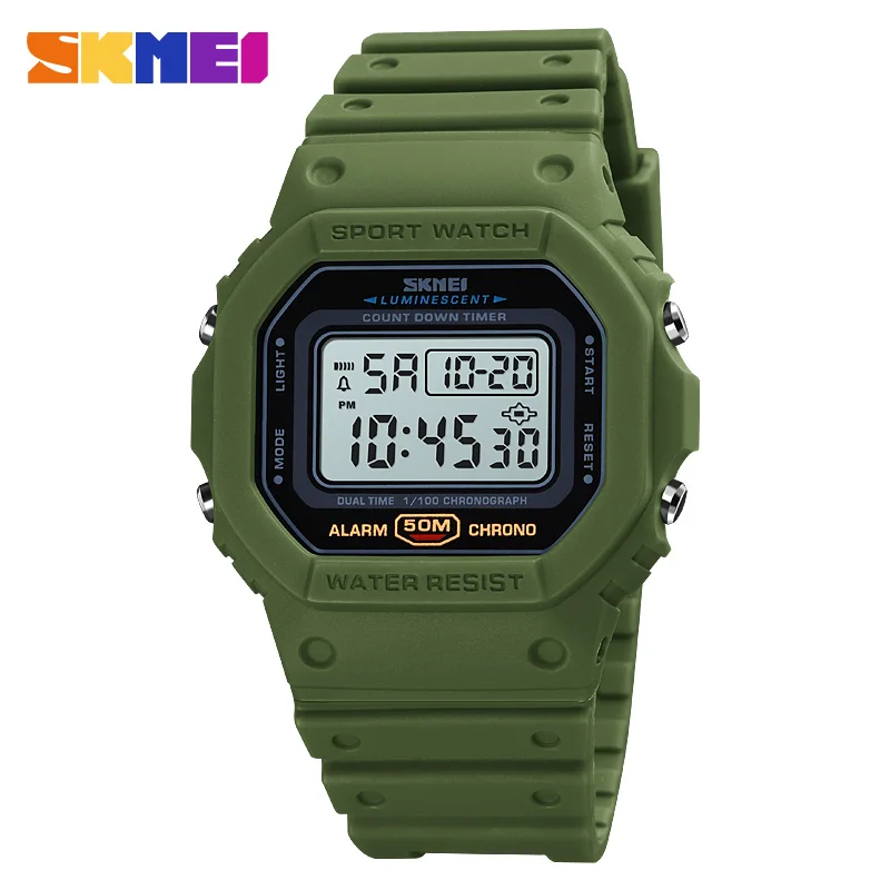 SKMEI 1628 럭셔리 디지털 남자 시계 스포츠 방 - Tide Watch Surf 리뷰 및 가격