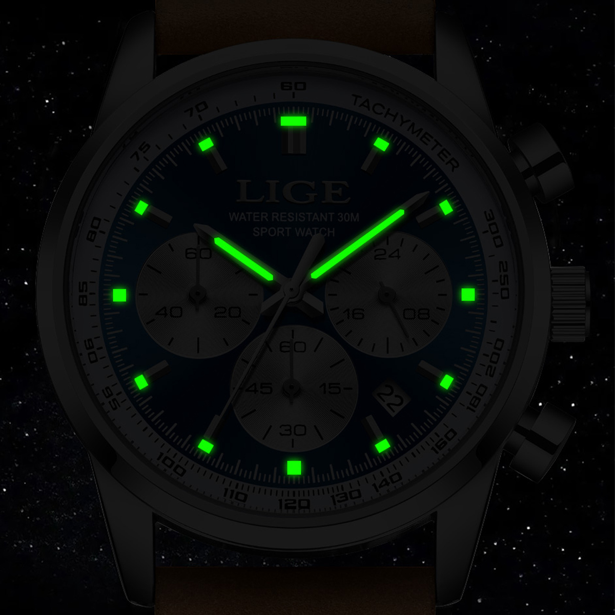 LIGE 최고 브랜드 남성용 쿼츠 시계 방수 발광 크로 - Smartwatch Military Watches For Men 리뷰 및 가격