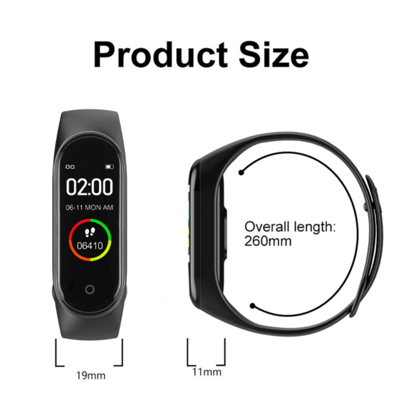 M4 스마트 시계 여성을위한 스포츠 팔찌 LED 스크린 - Smartwatch Watches For Women Brands 리뷰 및 가격
