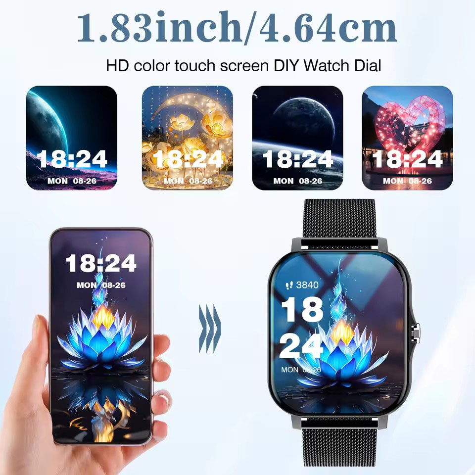 2026 새로운 블루투스 통화 스마트 시계 정보 푸시  - Smartwatch New Watches For Women 리뷰 및 가격