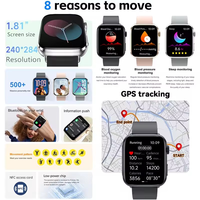 스마트 워치 다이얼 전화 응답 칼로리 추적 심박수 모니 - Smartwatch Watches For Women Brands 리뷰 및 가격