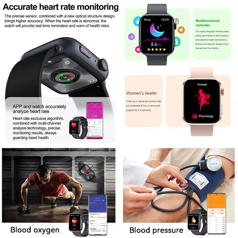 스마트 워치 다이얼 전화 응답 칼로리 추적 심박수 모니 - Smartwatch Watches For Women Brands 리뷰 및 가격