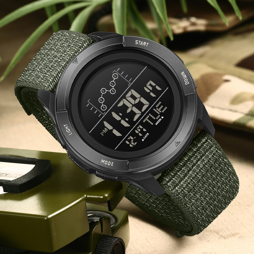 SANDA 전자 시계 나일론 스트랩 디지털 디스플레이  - Tide Watch Surf 리뷰 및 가격