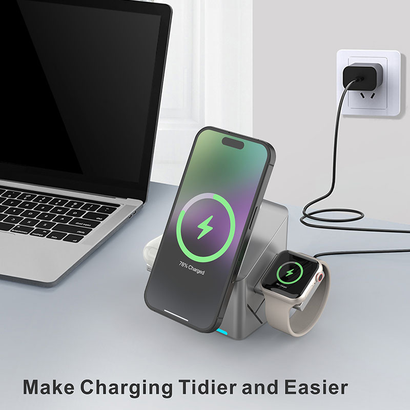 2025 데스크탑 휴대용 Qi2 휴대폰 무선 고속 충전 - Smartwatch Watches For Iphone 리뷰 및 가격