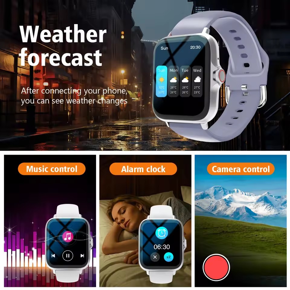 2026년 신형 스마트워치 터치스크린 BT 통화 심박수 - Smartwatch New Watches For Women 리뷰 및 가격