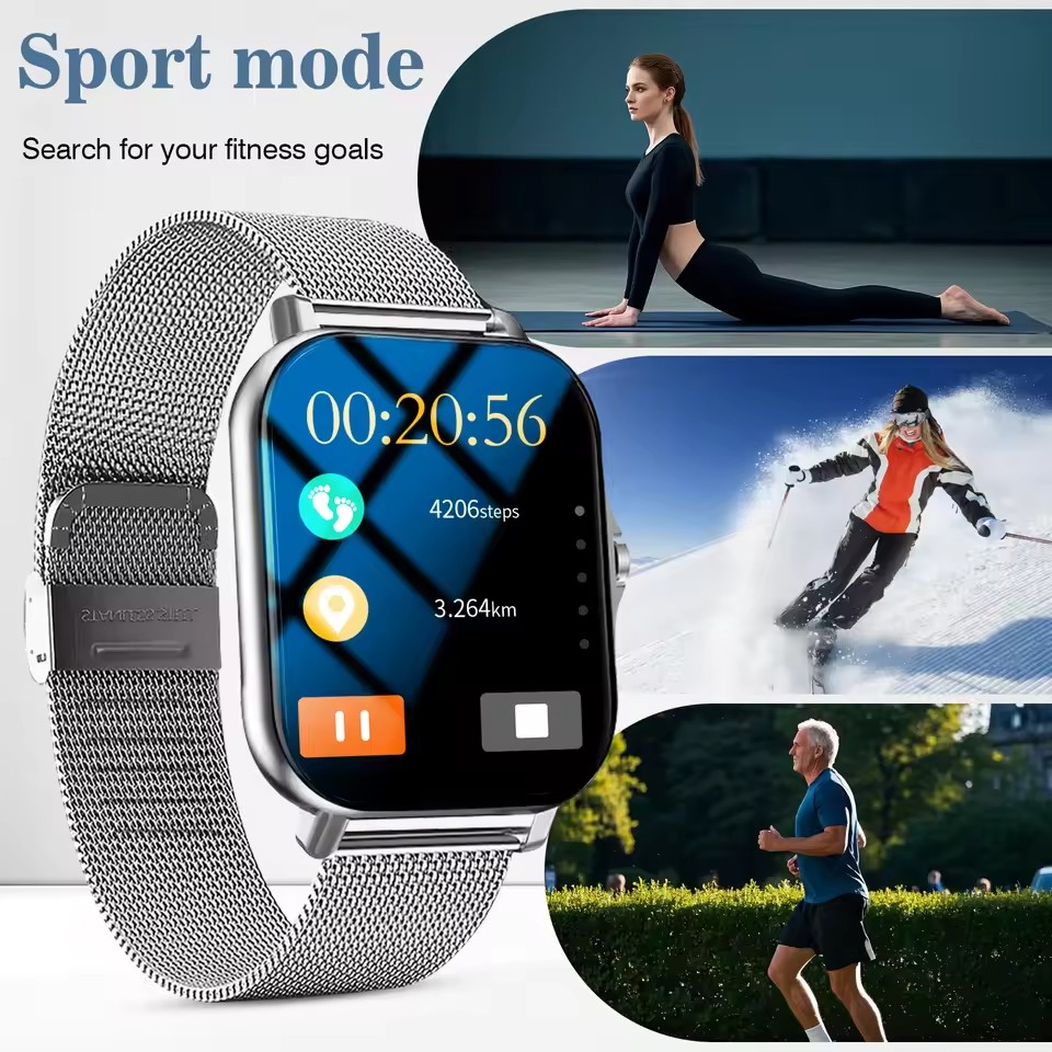 2026년 신형 스마트워치 터치스크린 BT 통화 심박수 - Smartwatch New Watches For Women 리뷰 및 가격