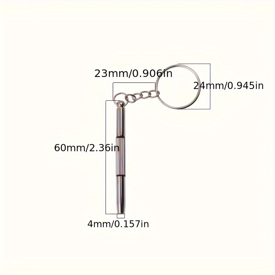 강철 안경 드라이버 2개, 안경 드라이버, 열쇠고리가  - Watch Tool Repair Kit 리뷰 및 가격